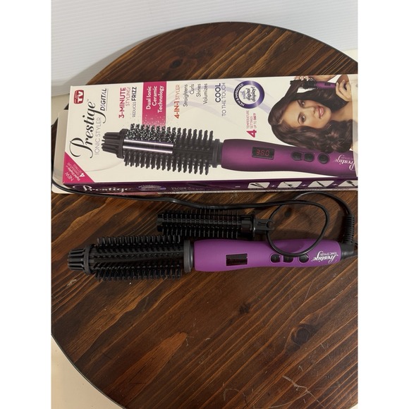 Prestige Ionic 4 In 1 Styler Ceramic Barrel Multi Heat Settings NIB - Picture 2 of 5